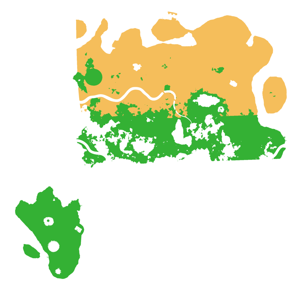 Biome Rust Map: Procedural Map, Size: 4700, Seed: 511056710