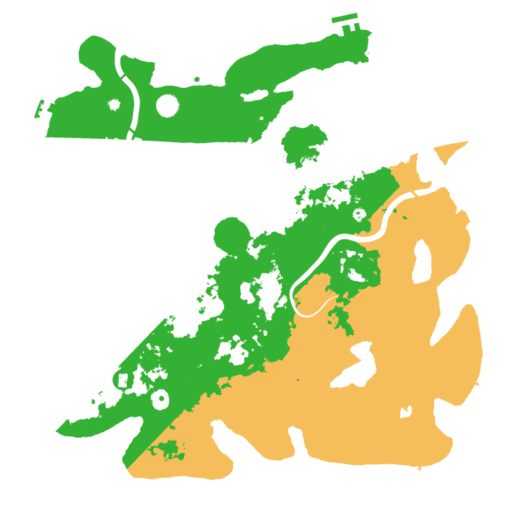 Biome Rust Map: Procedural Map, Size: 4000, Seed: 305958950