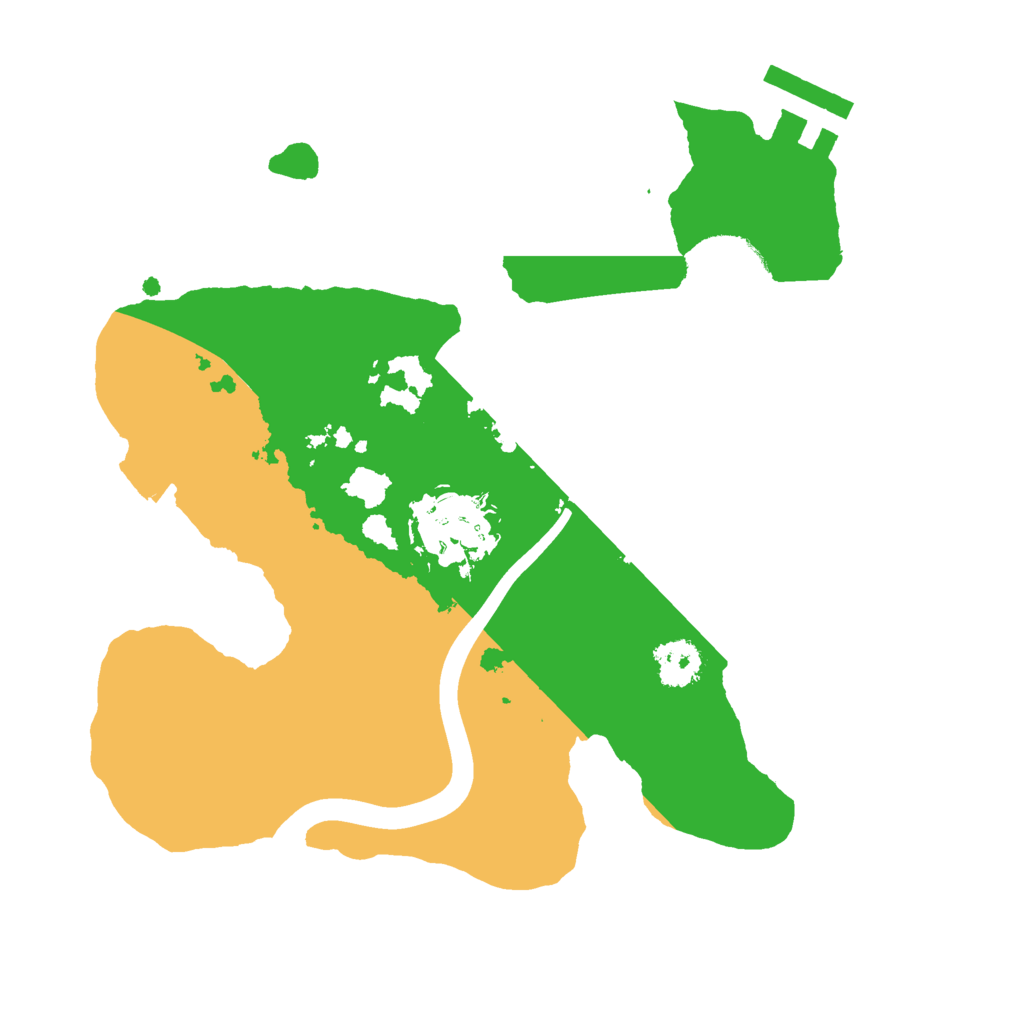 Biome Rust Map: Procedural Map, Size: 2250, Seed: 1356377440