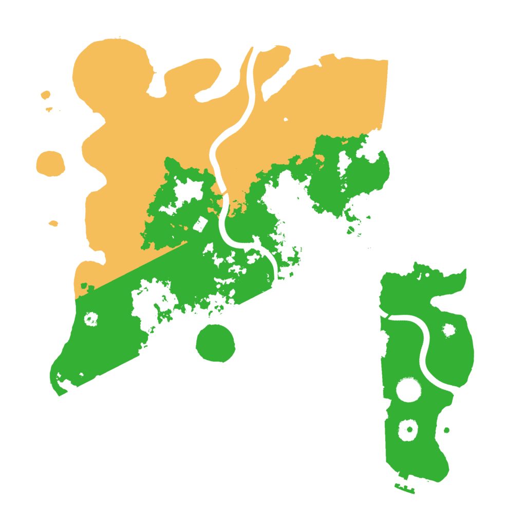 Biome Rust Map: Procedural Map, Size: 3750, Seed: 282963849