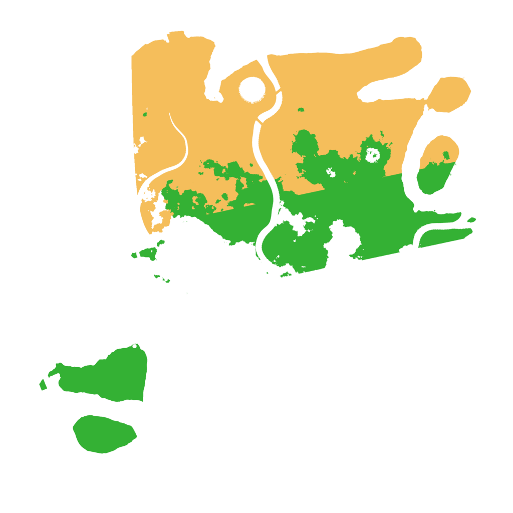 Biome Rust Map: Procedural Map, Size: 3500, Seed: 1471533263