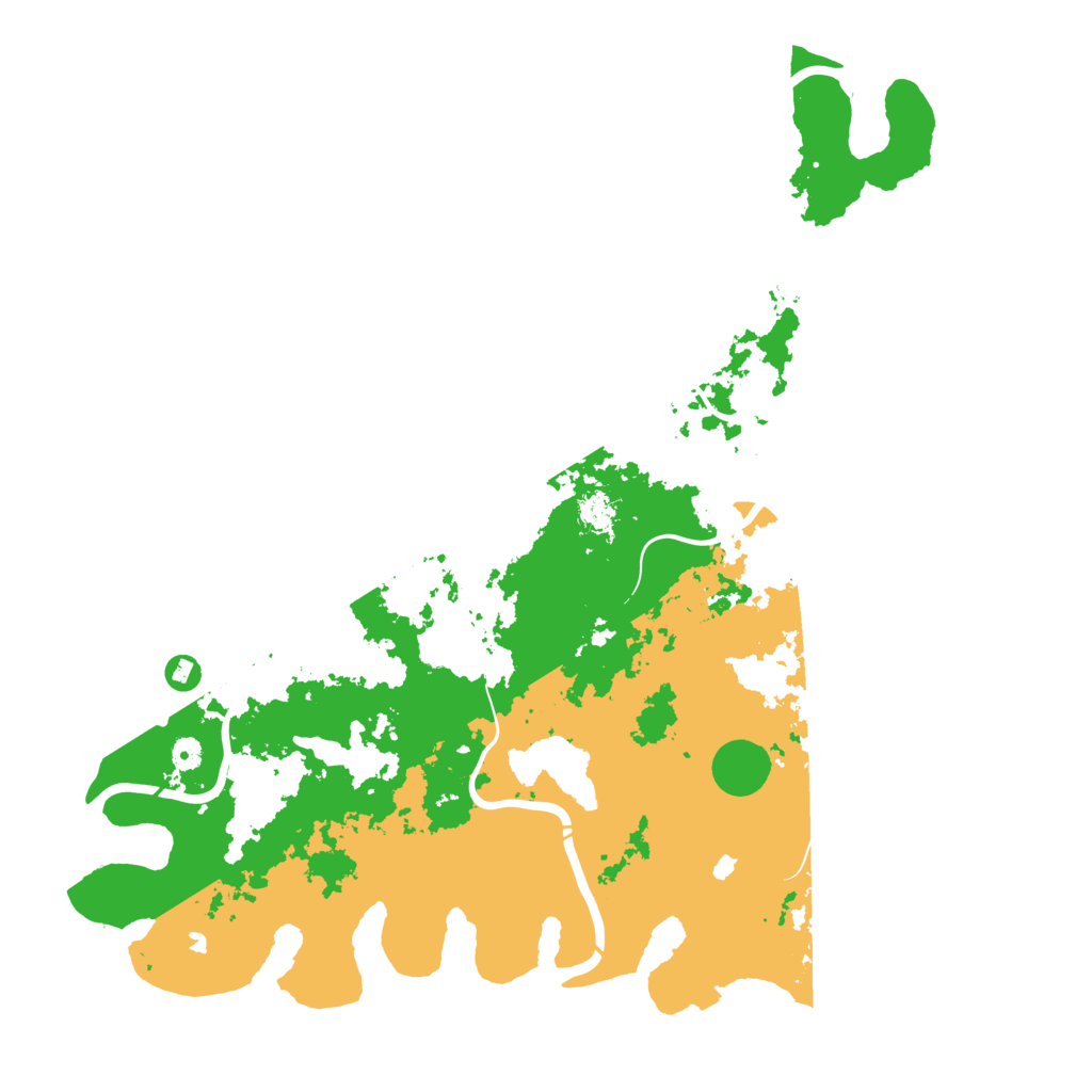 Biome Rust Map: Procedural Map, Size: 5100, Seed: 38886618