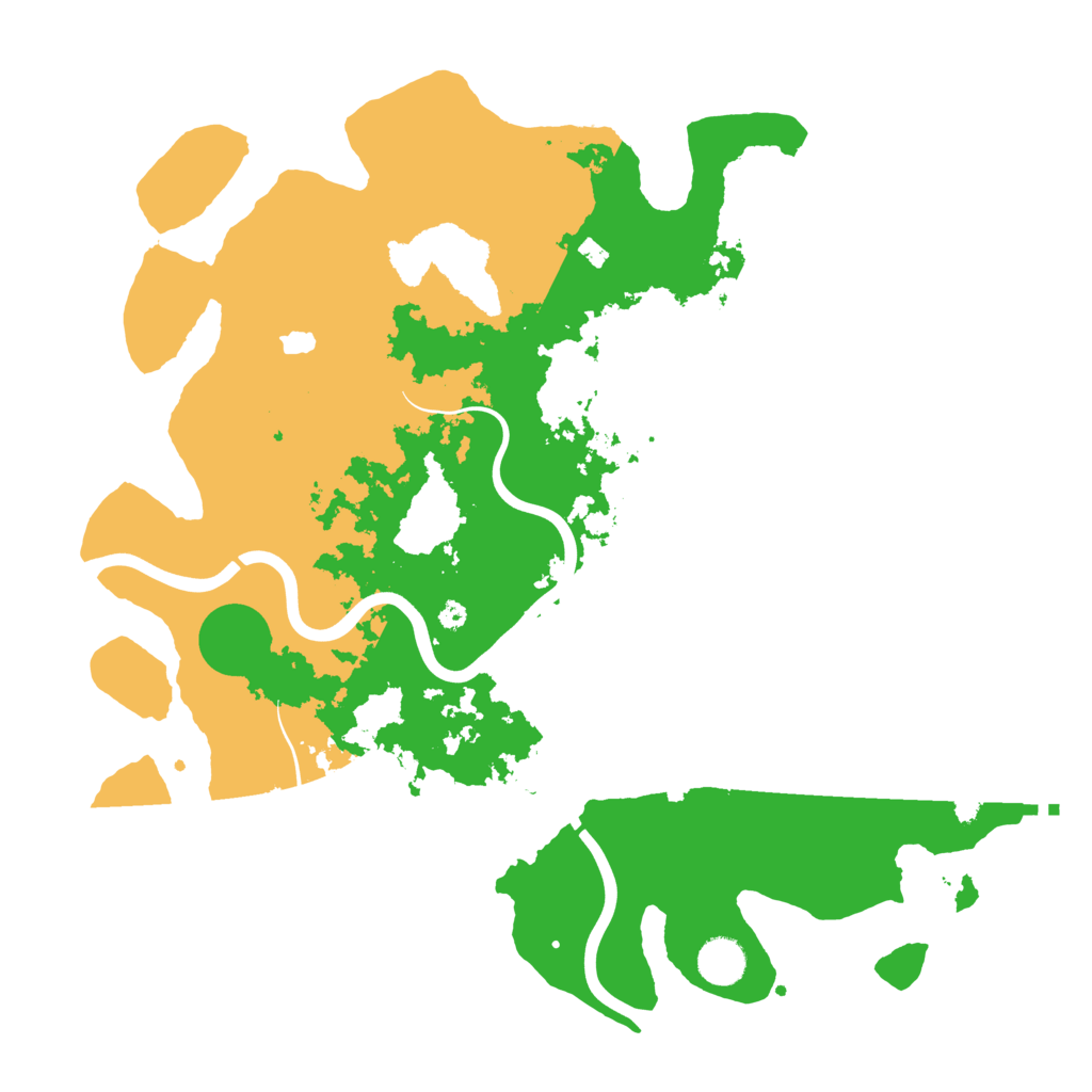 Biome Rust Map: Procedural Map, Size: 4000, Seed: 5648534