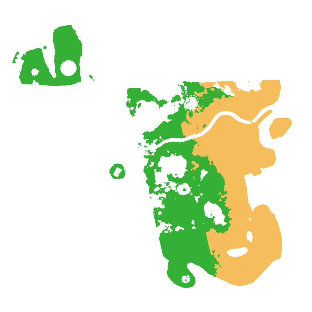 Biome Rust Map: Procedural Map, Size: 3750, Seed: 37559948