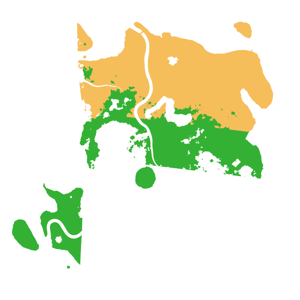 Biome Rust Map: Procedural Map, Size: 4000, Seed: 61698661