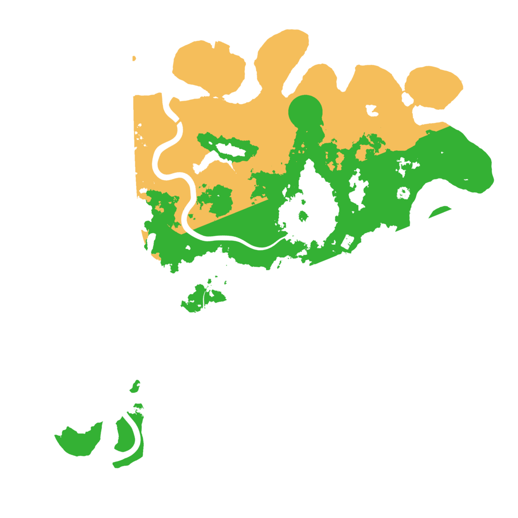 Biome Rust Map: Procedural Map, Size: 4000, Seed: 867309