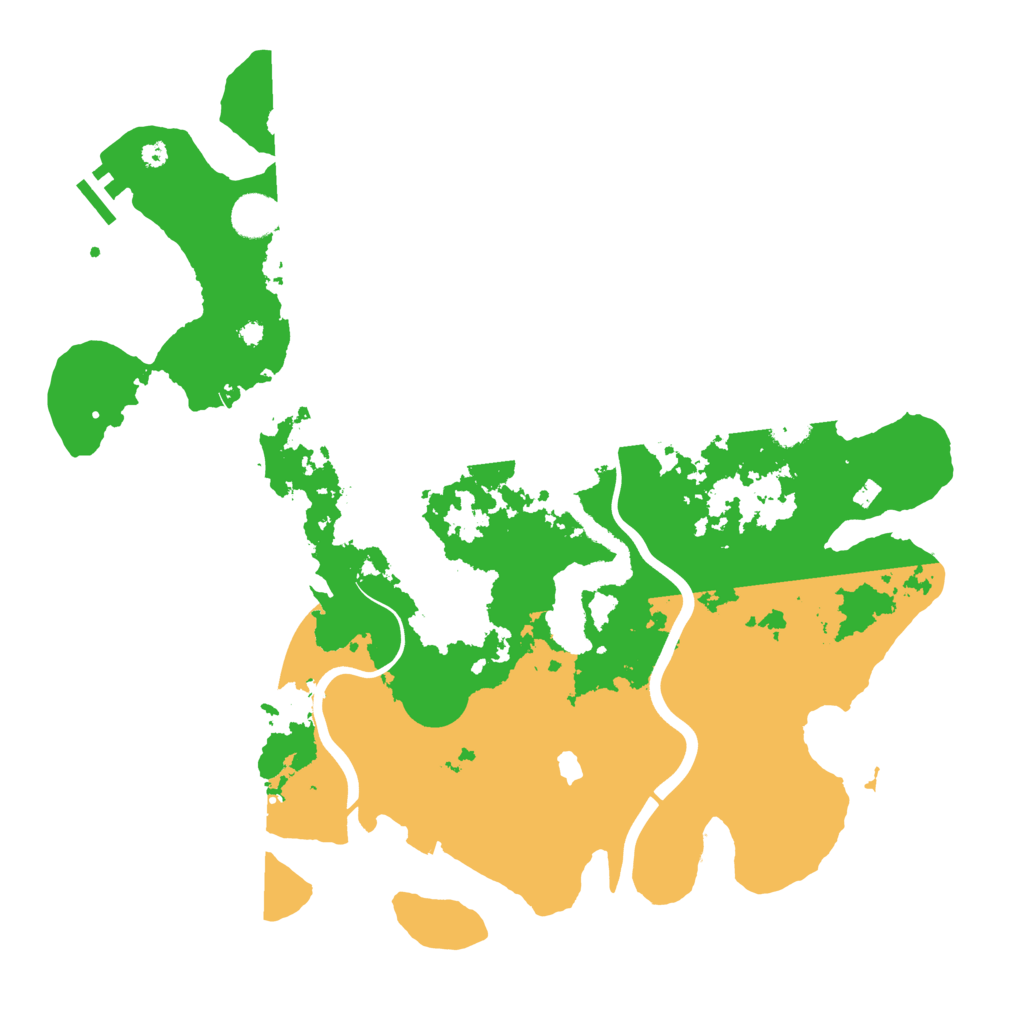 Biome Rust Map: Procedural Map, Size: 4000, Seed: 673229027