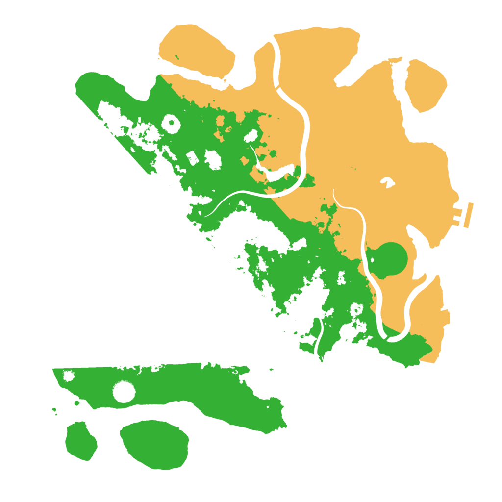 Biome Rust Map: Procedural Map, Size: 4000, Seed: 220083429