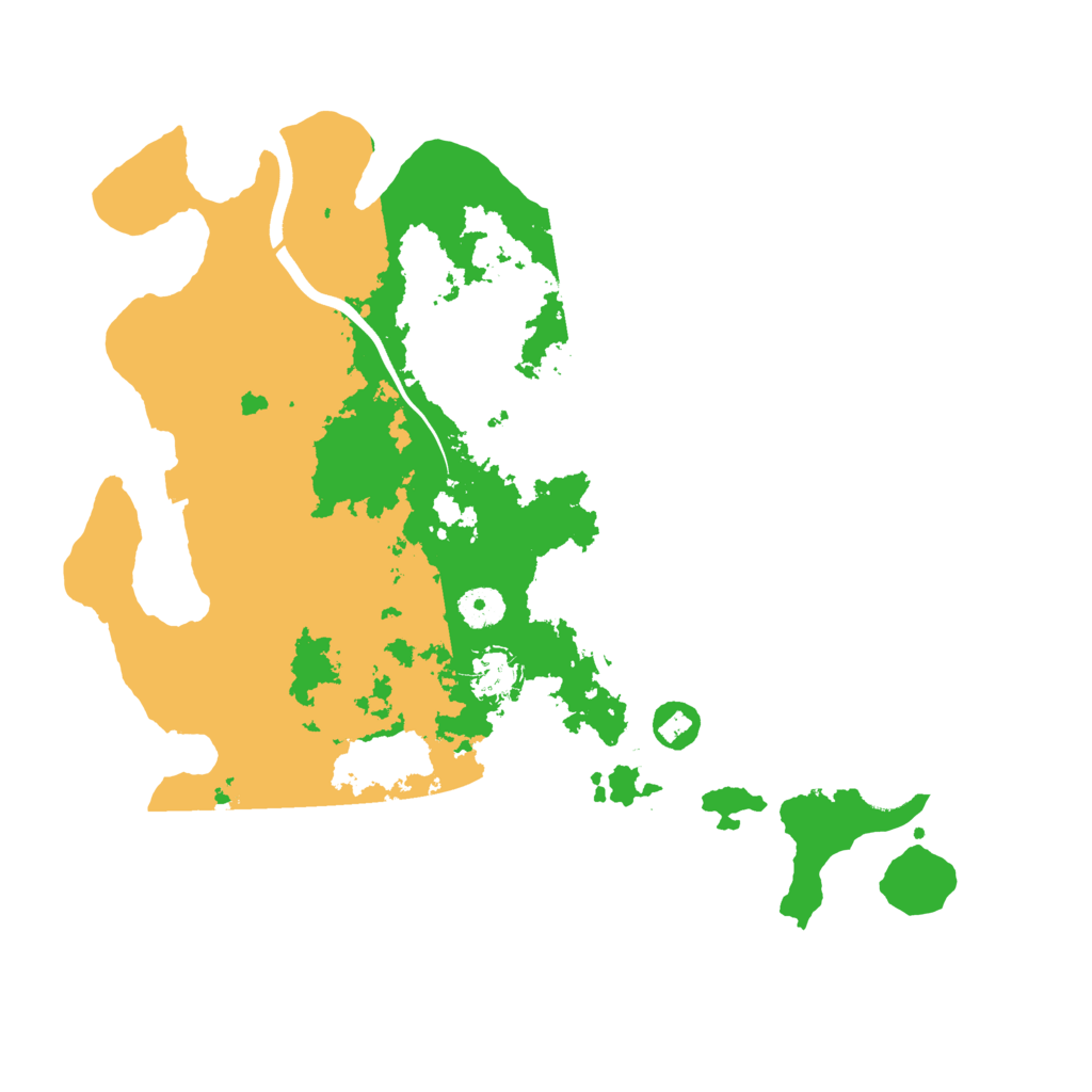 Biome Rust Map: Procedural Map, Size: 3800, Seed: 644519373