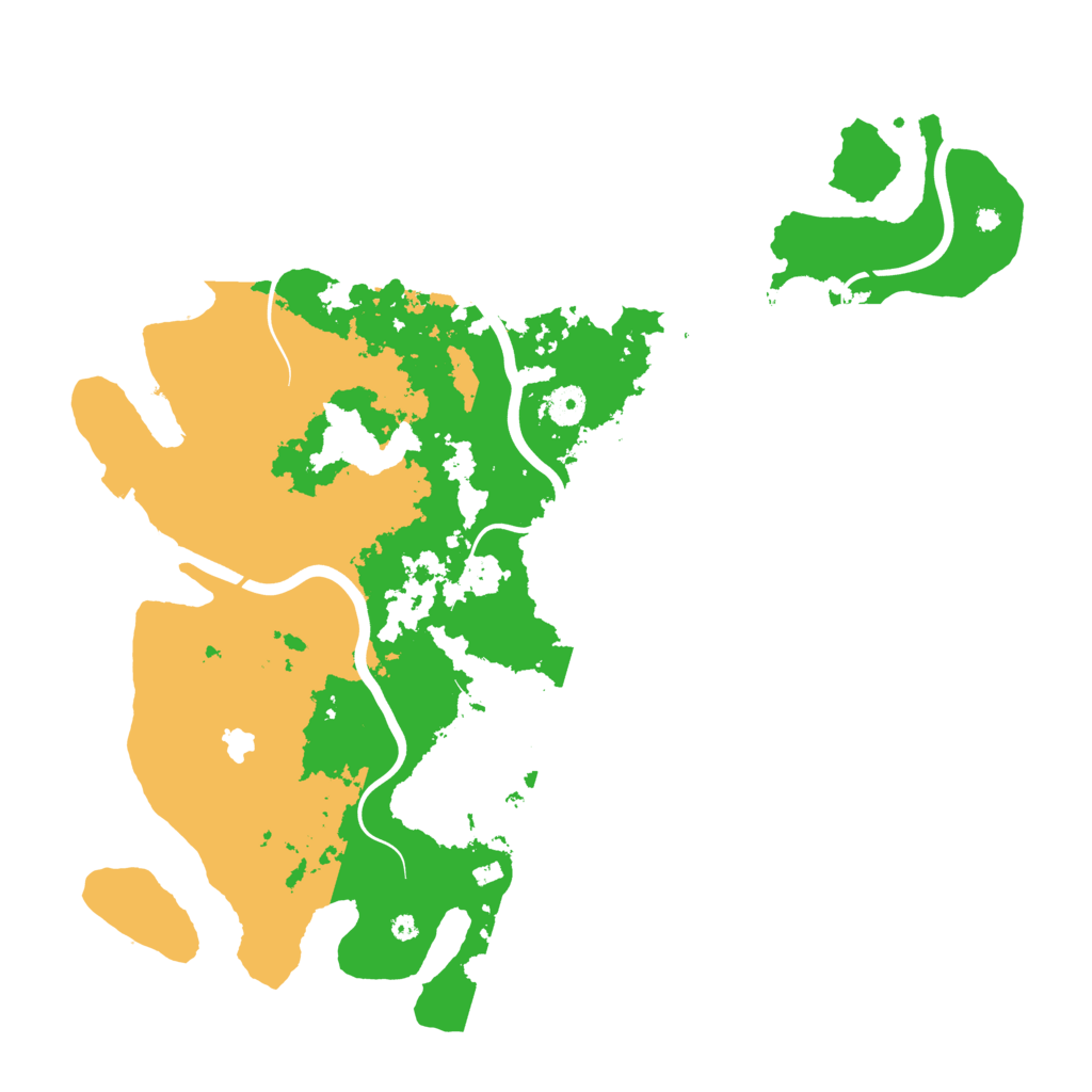 Biome Rust Map: Procedural Map, Size: 4200, Seed: 494101921