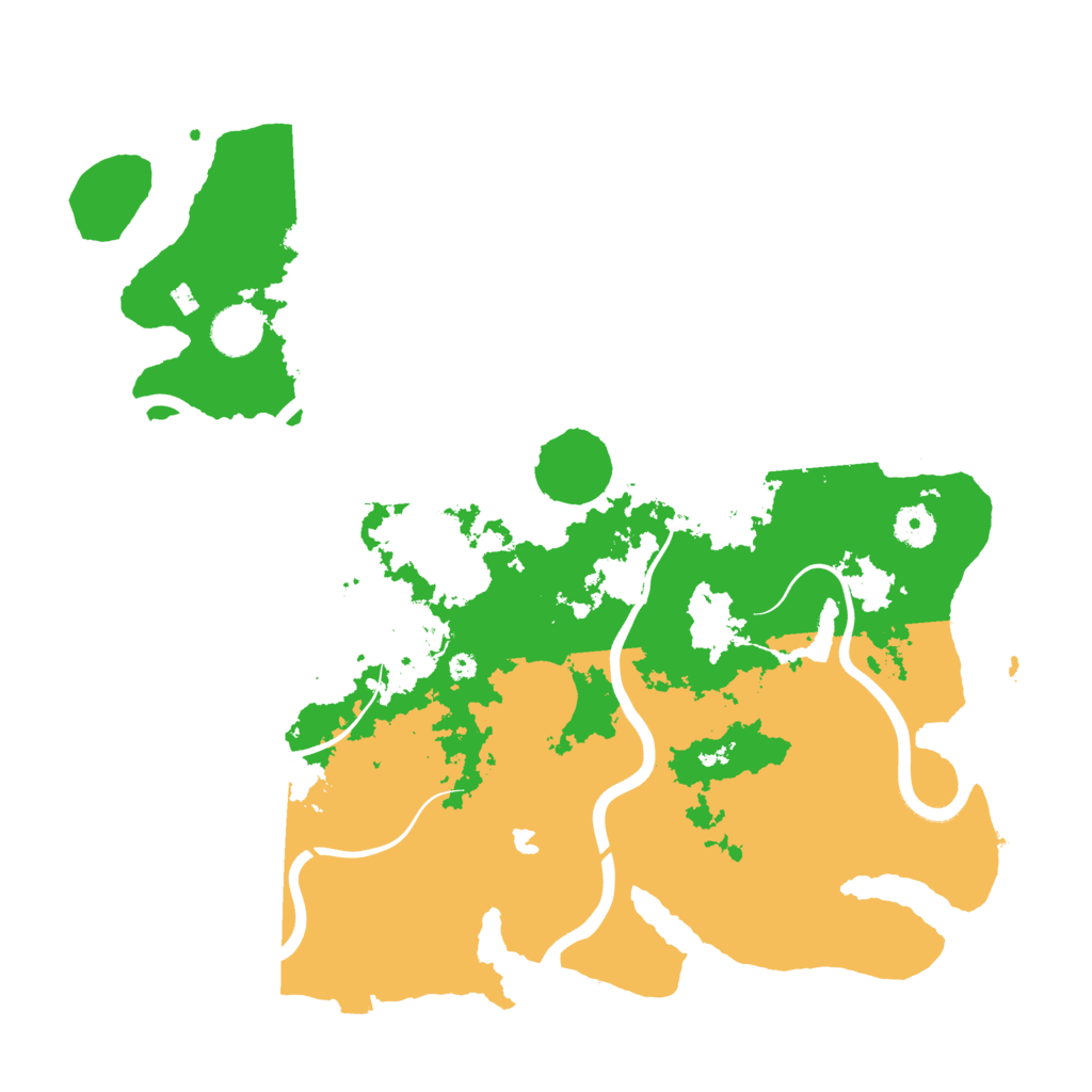 Biome Rust Map: Procedural Map, Size: 4000, Seed: 67265361