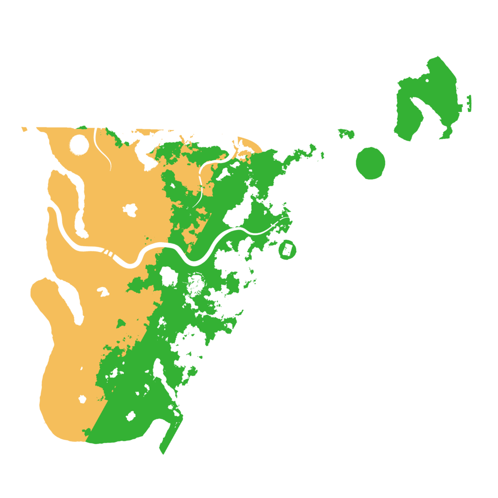 Biome Rust Map: Procedural Map, Size: 4500, Seed: 947600722