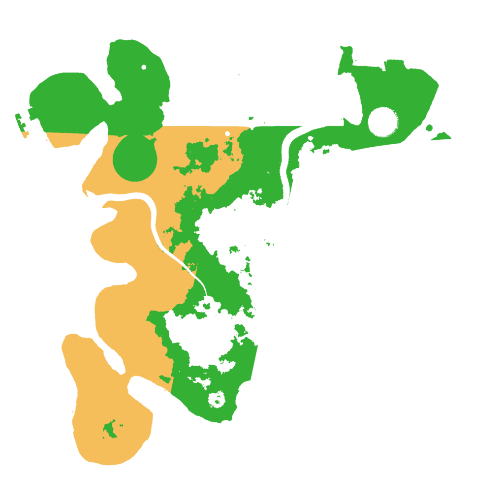 Biome Rust Map: Procedural Map, Size: 3000, Seed: 1507999582