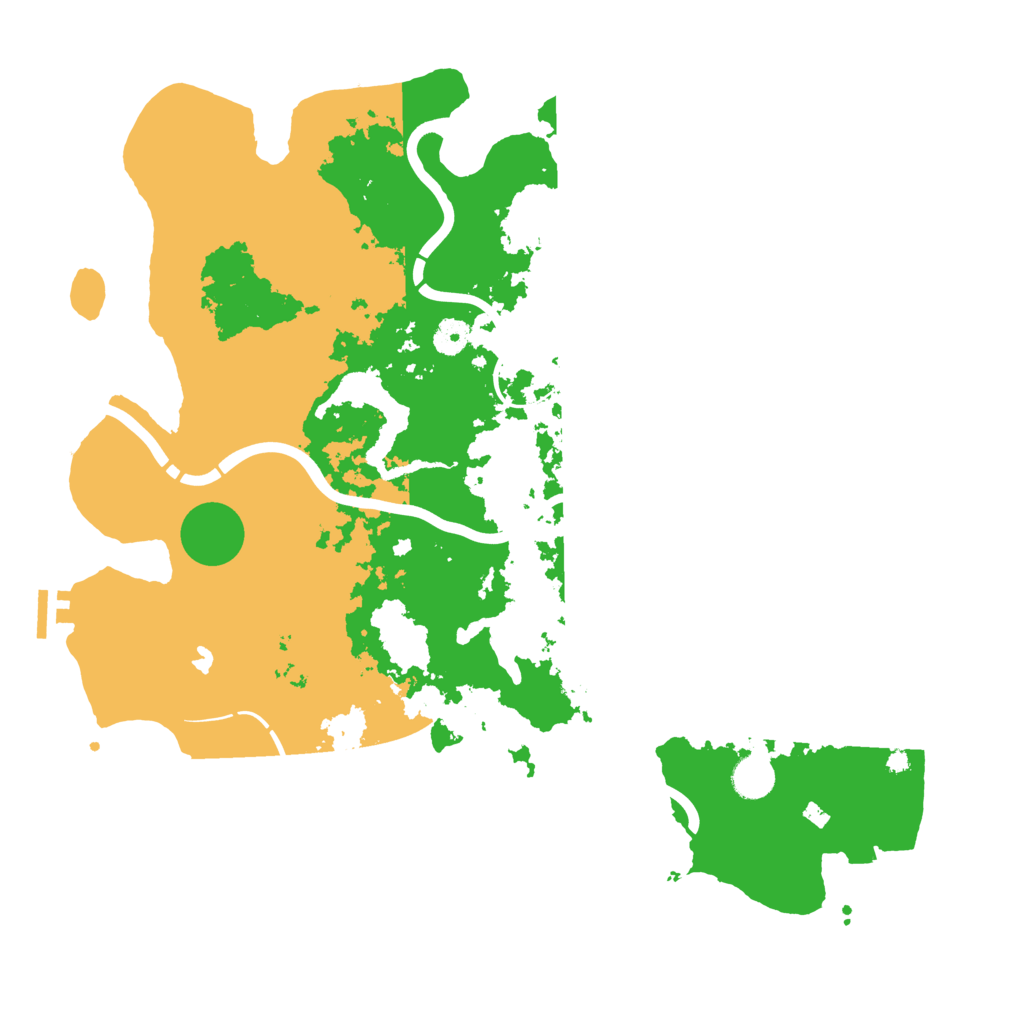 Biome Rust Map: Procedural Map, Size: 4250, Seed: 731342994