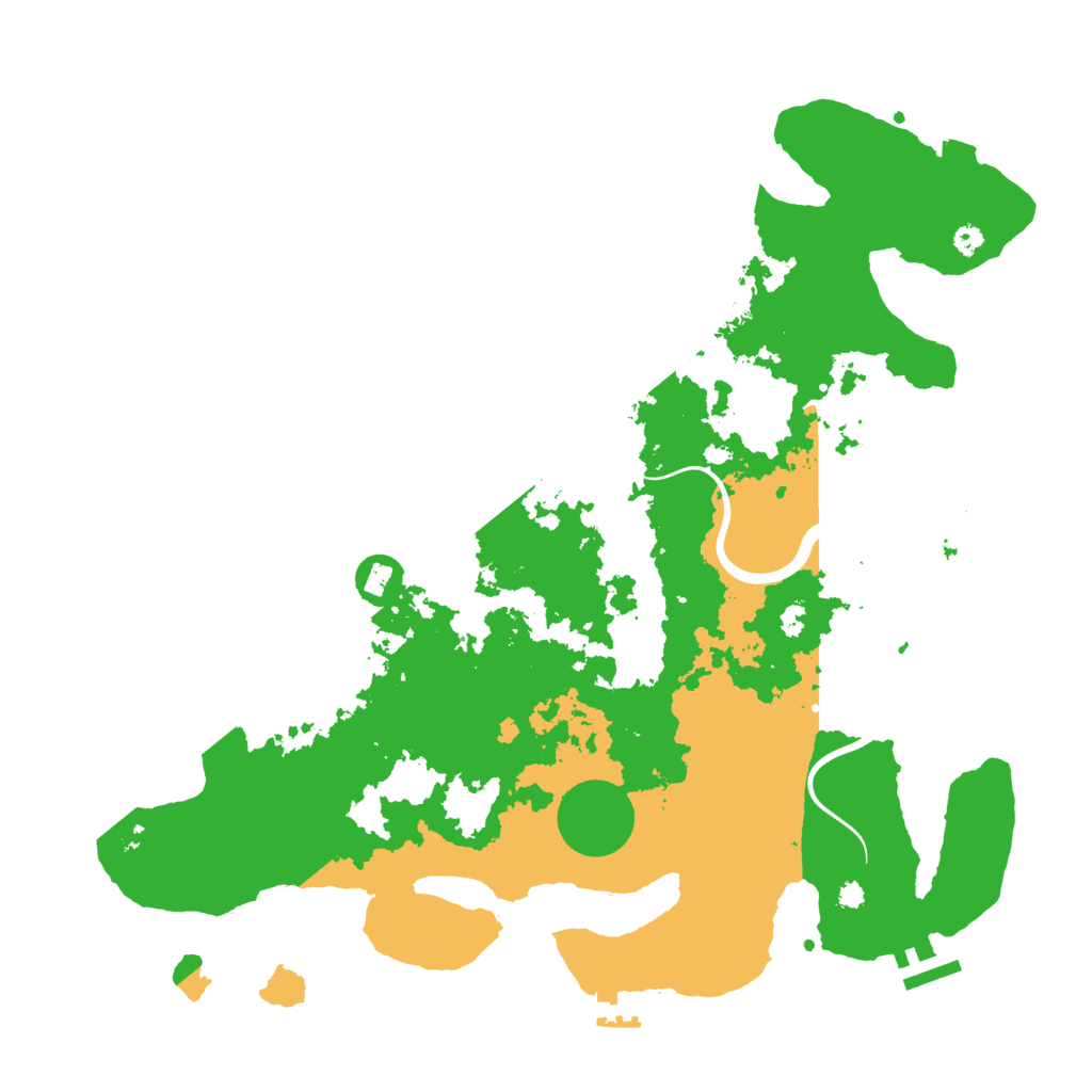 Biome Rust Map: Procedural Map, Size: 3750, Seed: 603538819