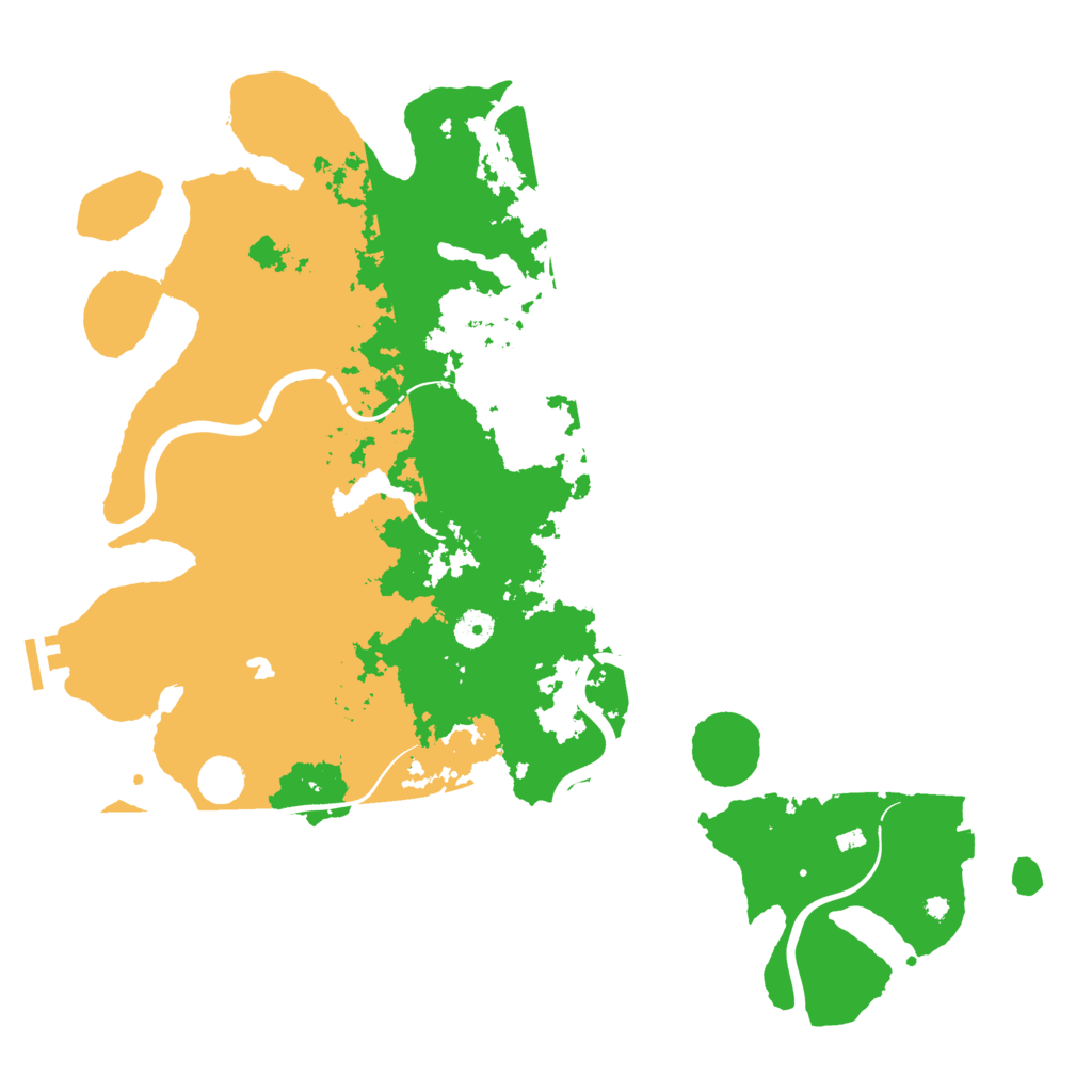 Biome Rust Map: Procedural Map, Size: 4300, Seed: 15052025
