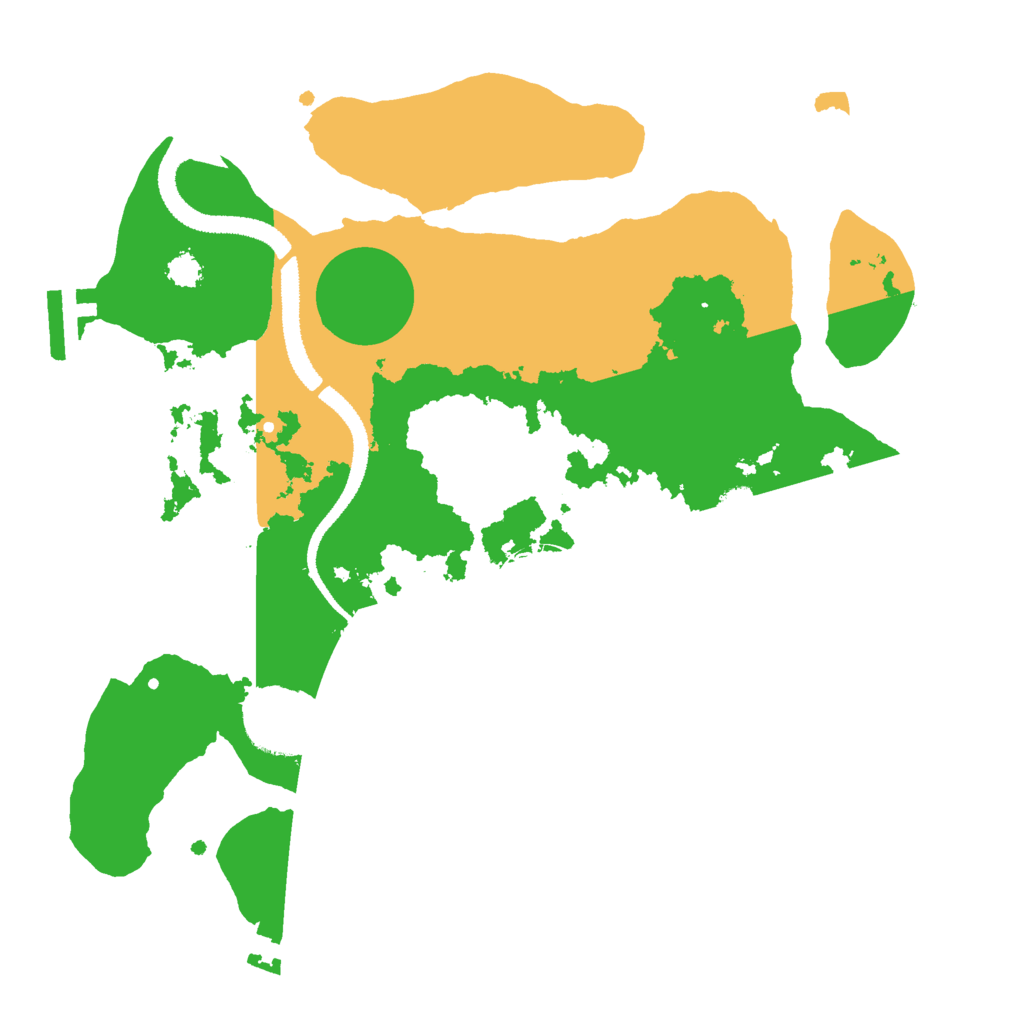 Biome Rust Map: Procedural Map, Size: 2763, Seed: 1506199114