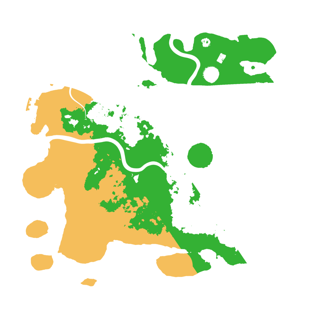 Biome Rust Map: Procedural Map, Size: 3500, Seed: 1726384675
