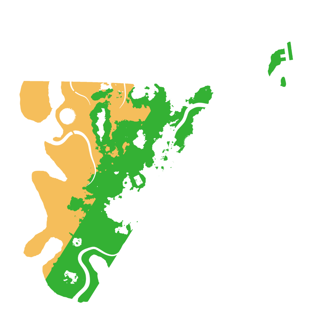 Biome Rust Map: Procedural Map, Size: 3500, Seed: 878201346