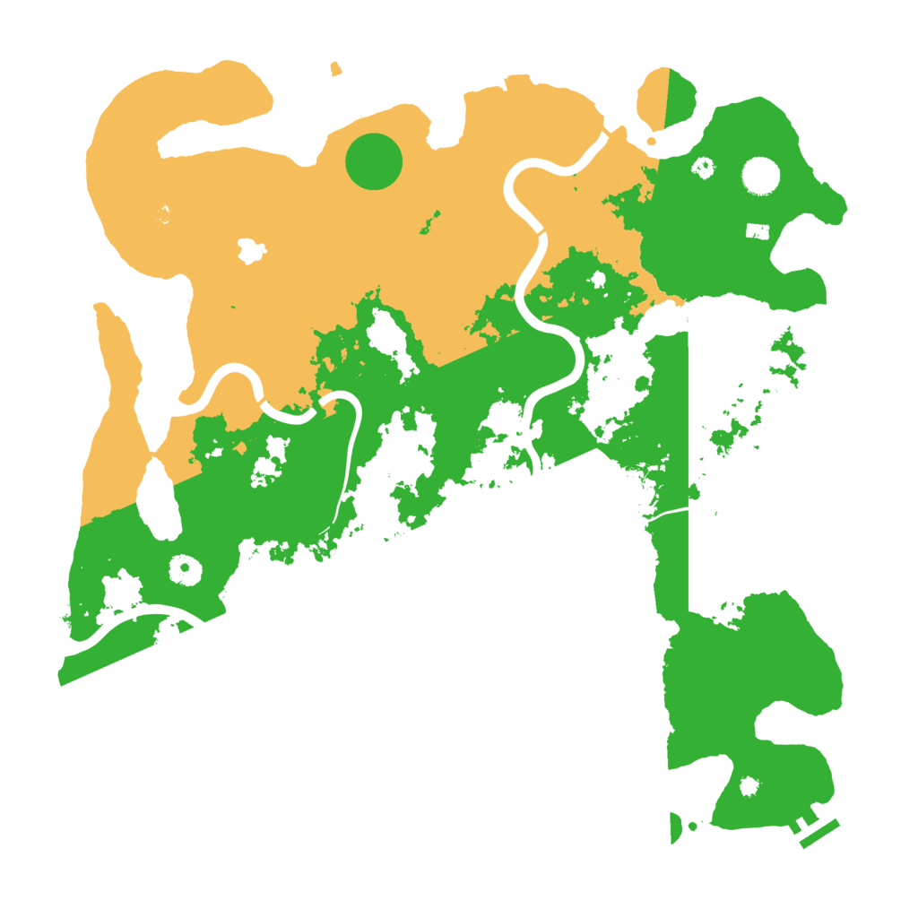 Biome Rust Map: Procedural Map, Size: 4250, Seed: 300018556