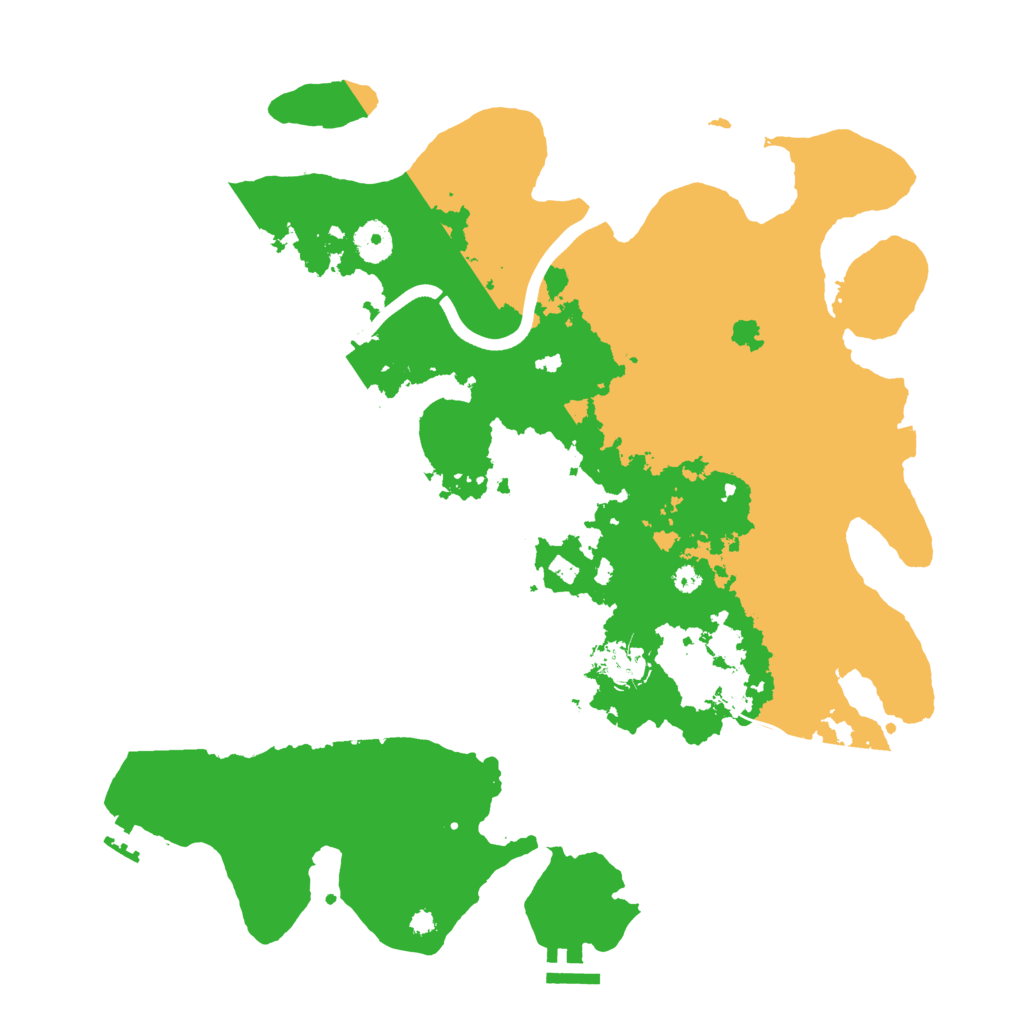Biome Rust Map: Procedural Map, Size: 3850, Seed: 1575607010