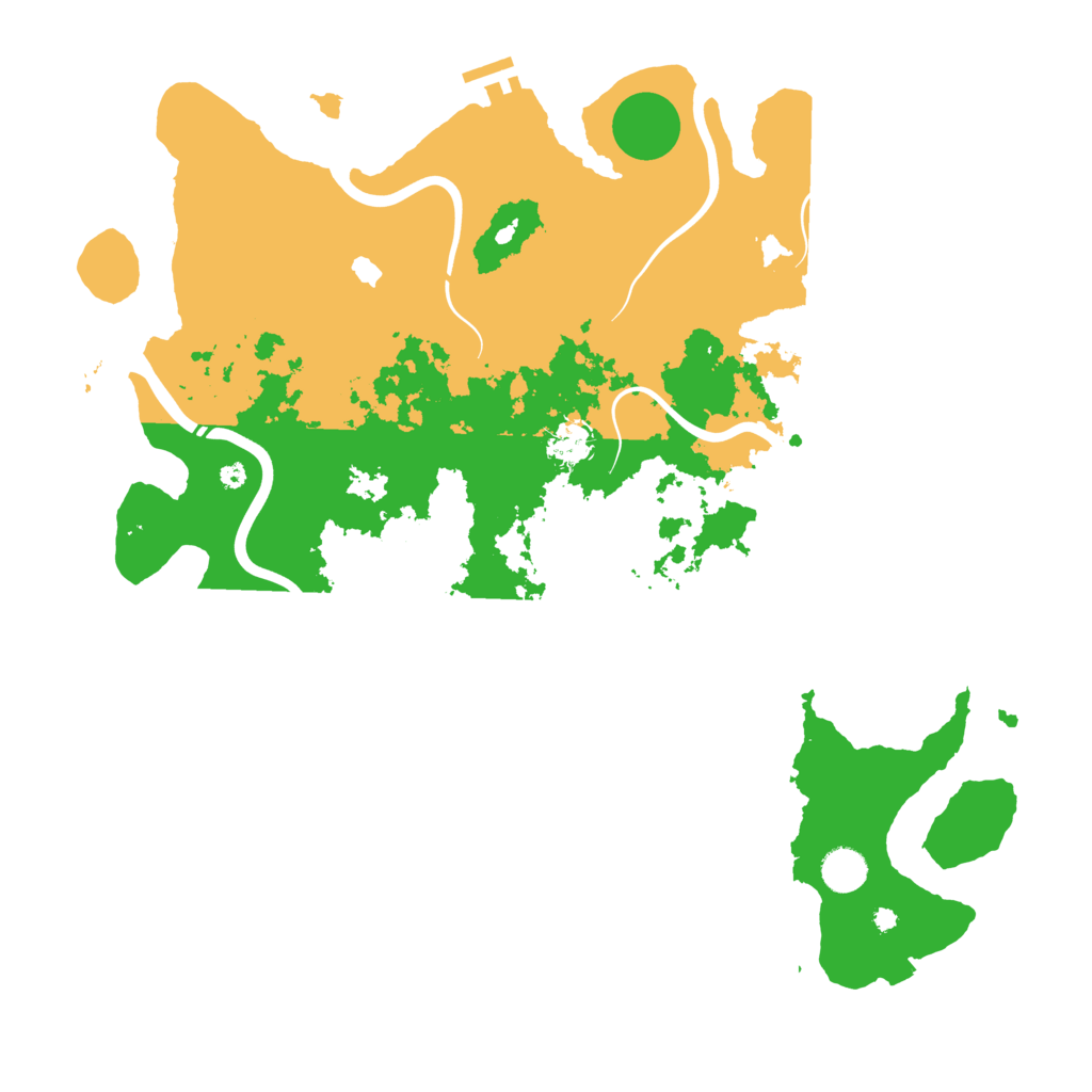 Biome Rust Map: Procedural Map, Size: 4250, Seed: 400466764