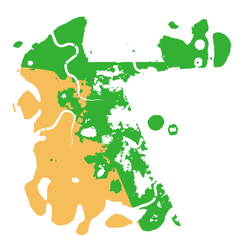 Biome Rust Map: Procedural Map, Size: 4250, Seed: 2022819522