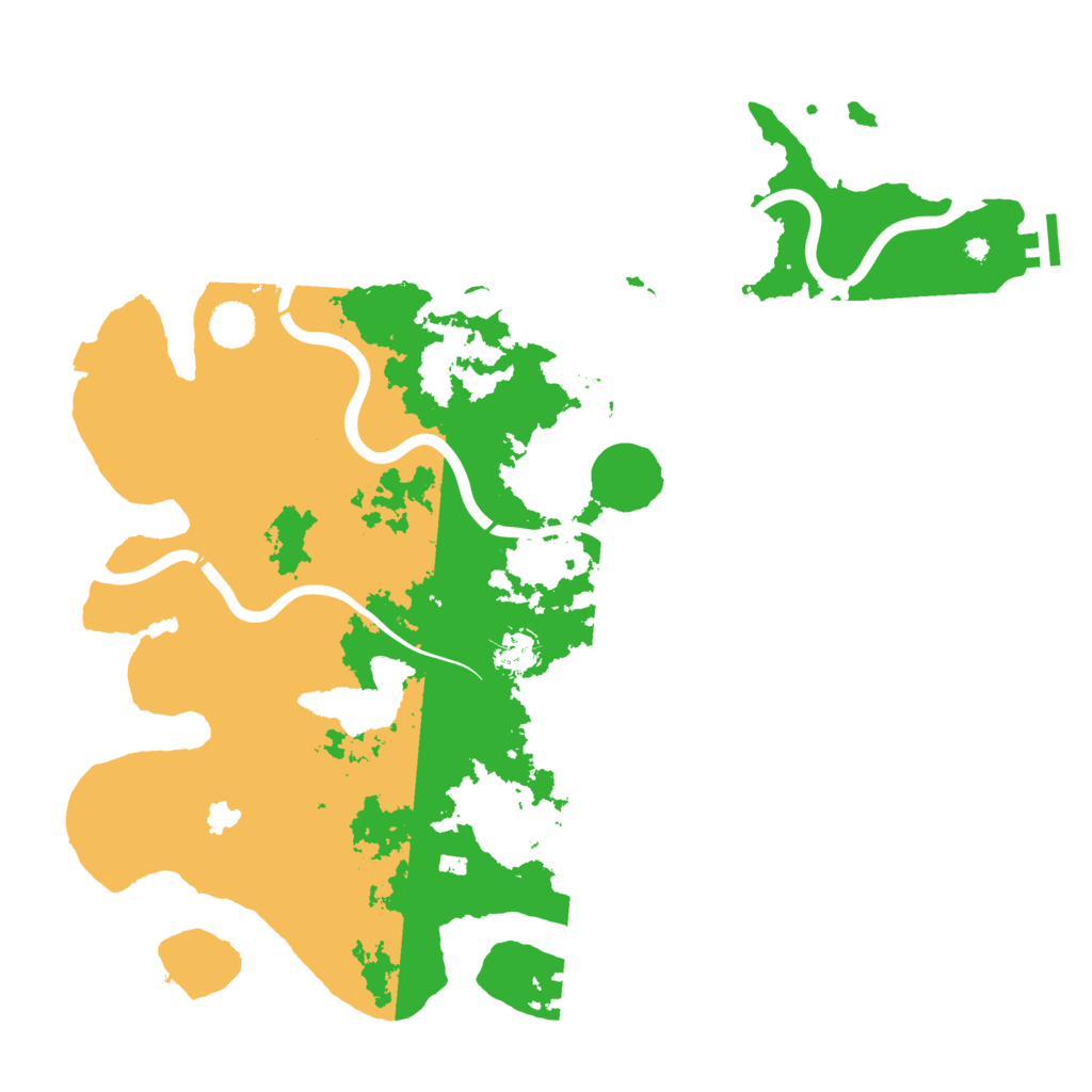 Biome Rust Map: Procedural Map, Size: 4250, Seed: 2121245313