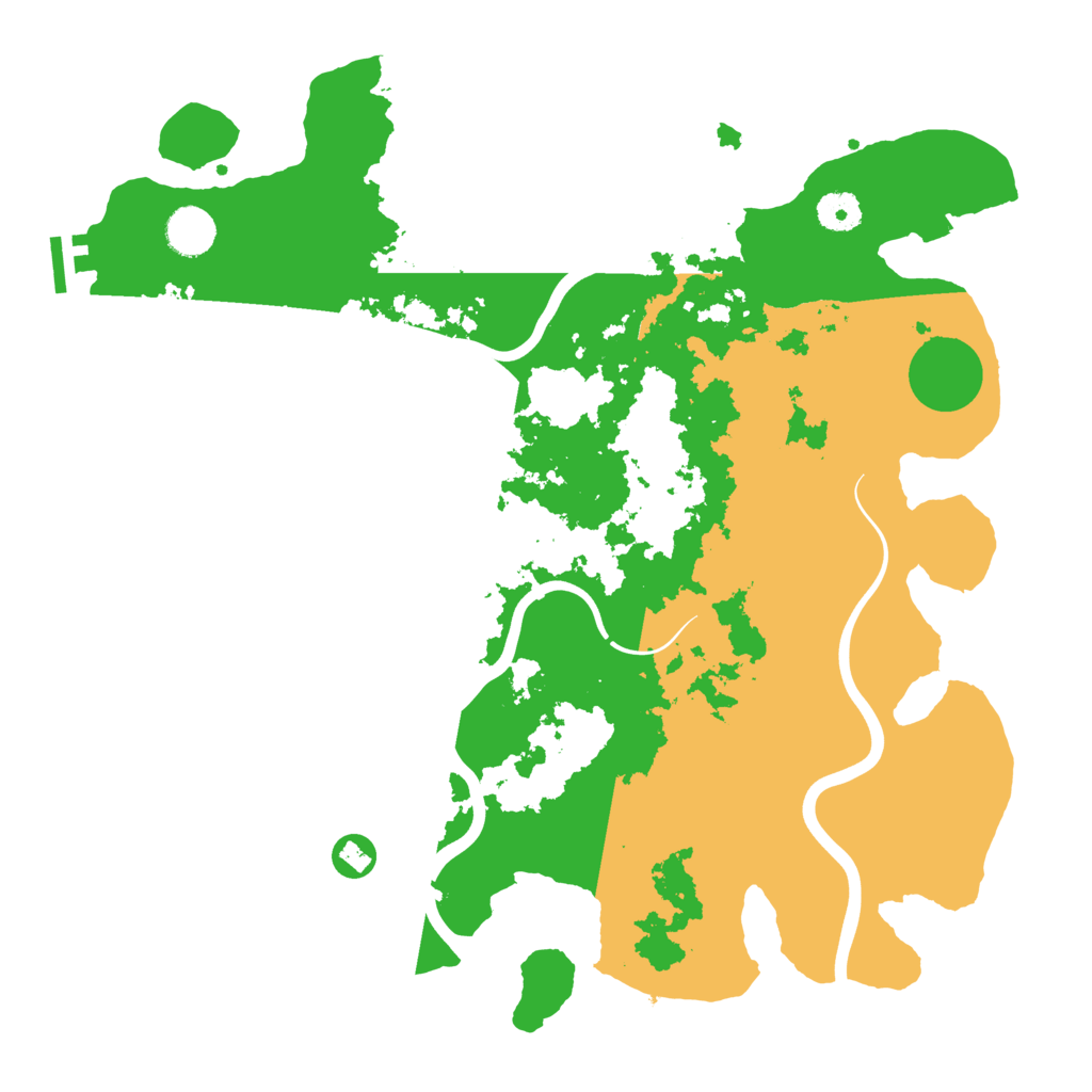Biome Rust Map: Procedural Map, Size: 3900, Seed: 1476295952