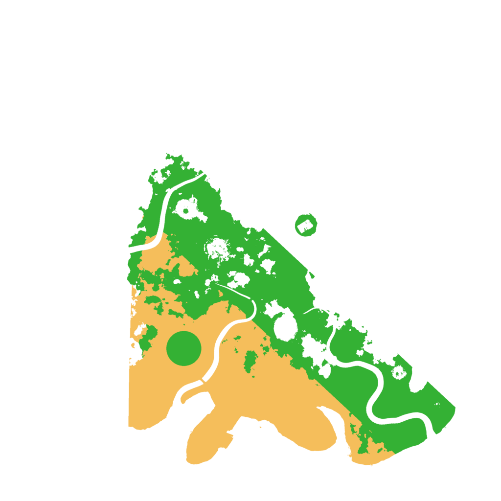Biome Rust Map: Procedural Map, Size: 3800, Seed: 582393533