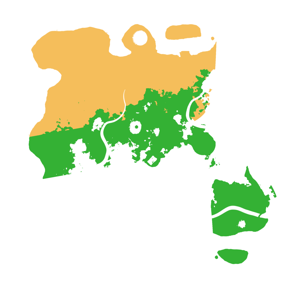 Biome Rust Map: Procedural Map, Size: 3500, Seed: 1665313969