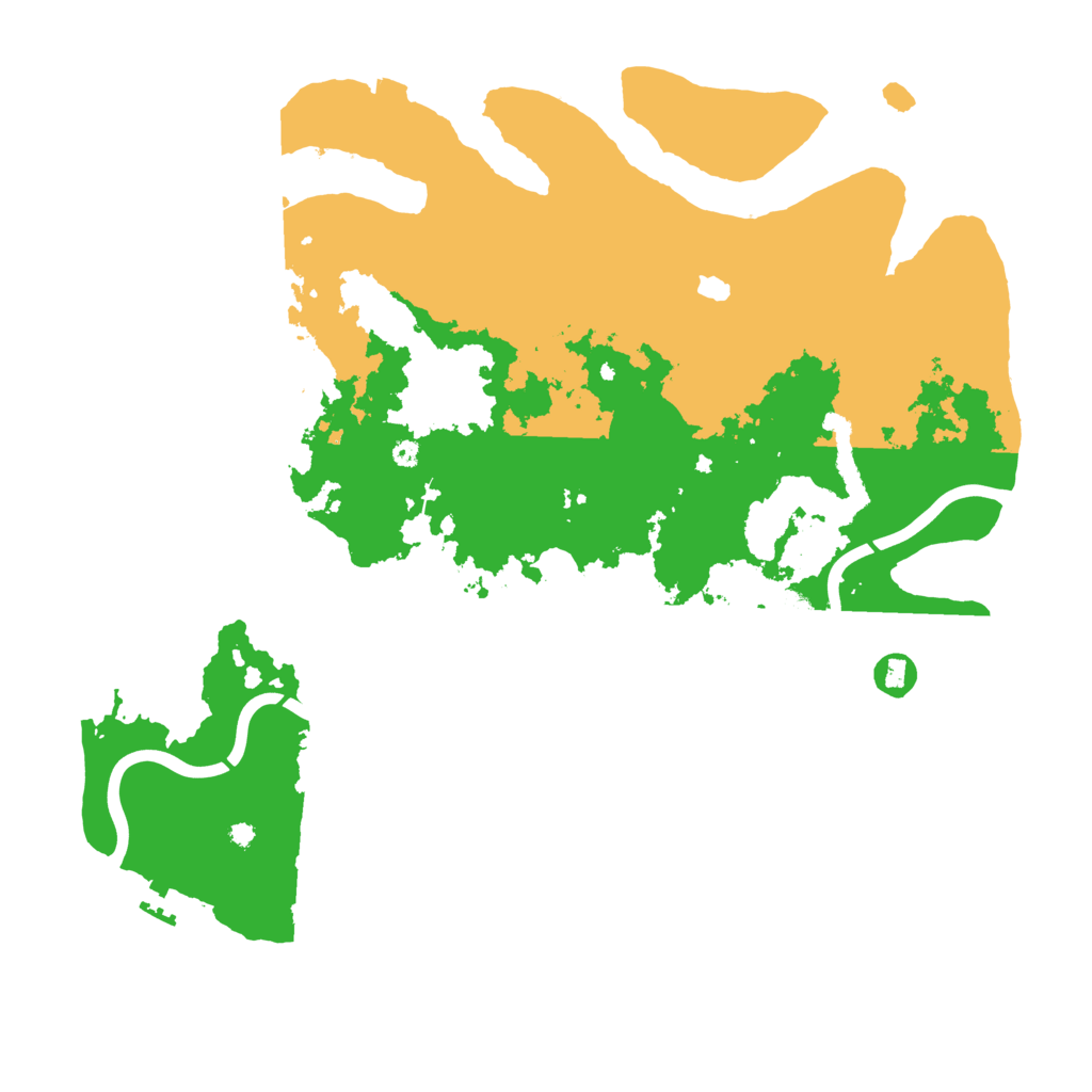 Biome Rust Map: Procedural Map, Size: 4100, Seed: 54090000