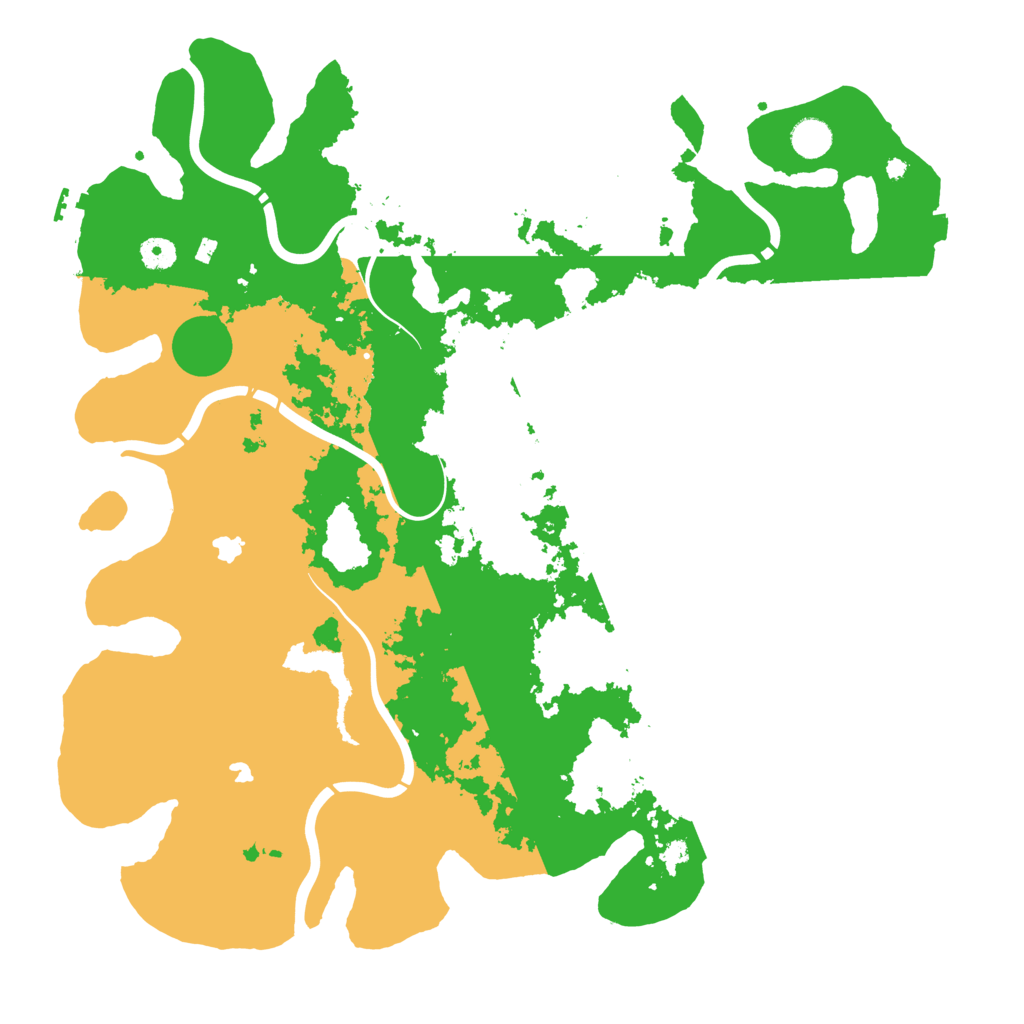 Biome Rust Map: Procedural Map, Size: 4500, Seed: 684761956