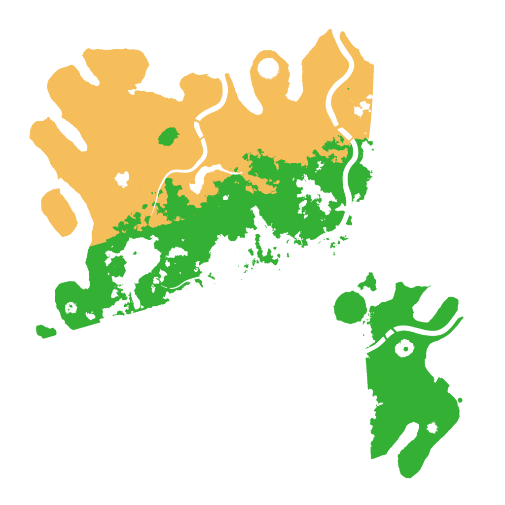 Biome Rust Map: Procedural Map, Size: 4250, Seed: 8865