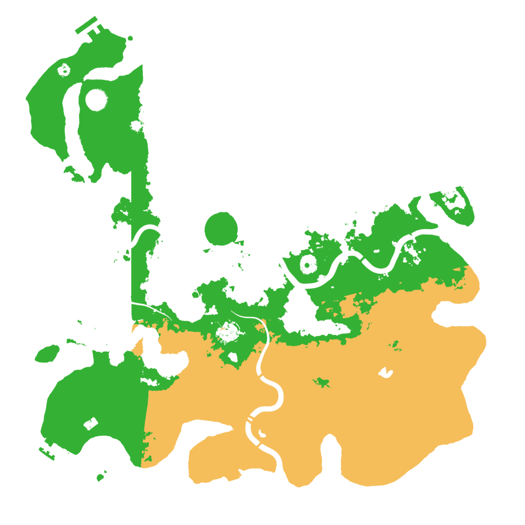 Biome Rust Map: Procedural Map, Size: 4250, Seed: 382880648