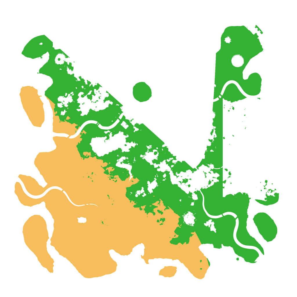 Biome Rust Map: Procedural Map, Size: 4250, Seed: 814238829
