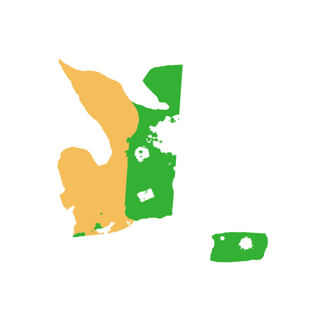 Biome Rust Map: Procedural Map, Size: 2250, Seed: 821515542