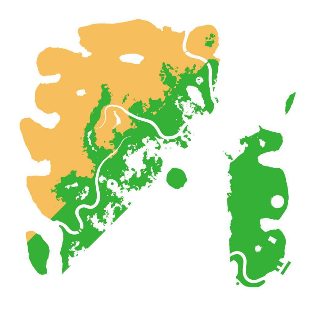 Biome Rust Map: Procedural Map, Size: 4250, Seed: 964118604