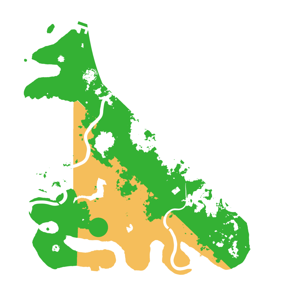 Biome Rust Map: Procedural Map, Size: 4000, Seed: 1161085466