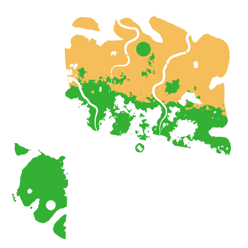 Biome Rust Map: Procedural Map, Size: 4500, Seed: 1525374314