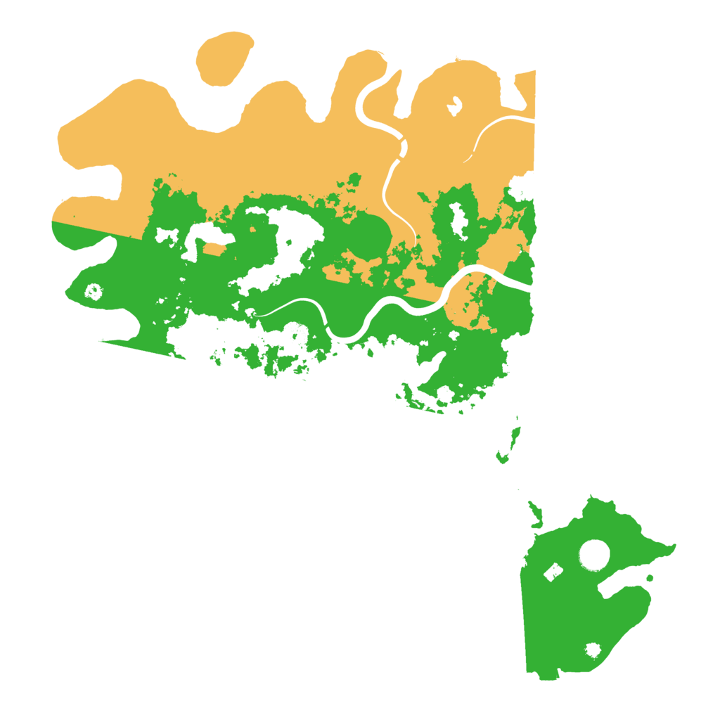 Biome Rust Map: Procedural Map, Size: 4250, Seed: 362498122