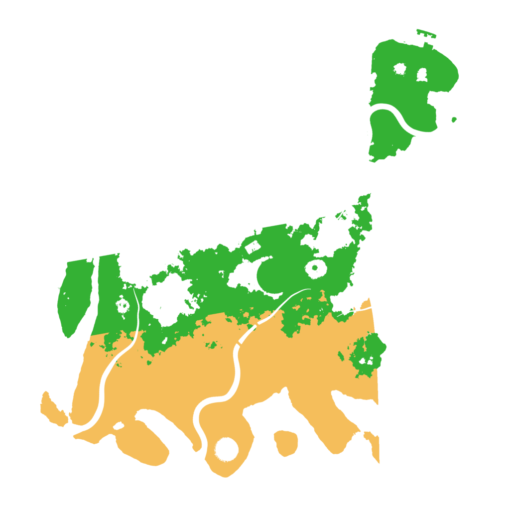 Biome Rust Map: Procedural Map, Size: 3800, Seed: 116850589