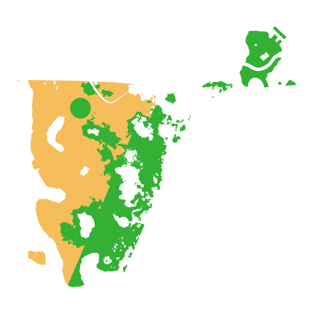 Biome Rust Map: Procedural Map, Size: 4000, Seed: 573716754