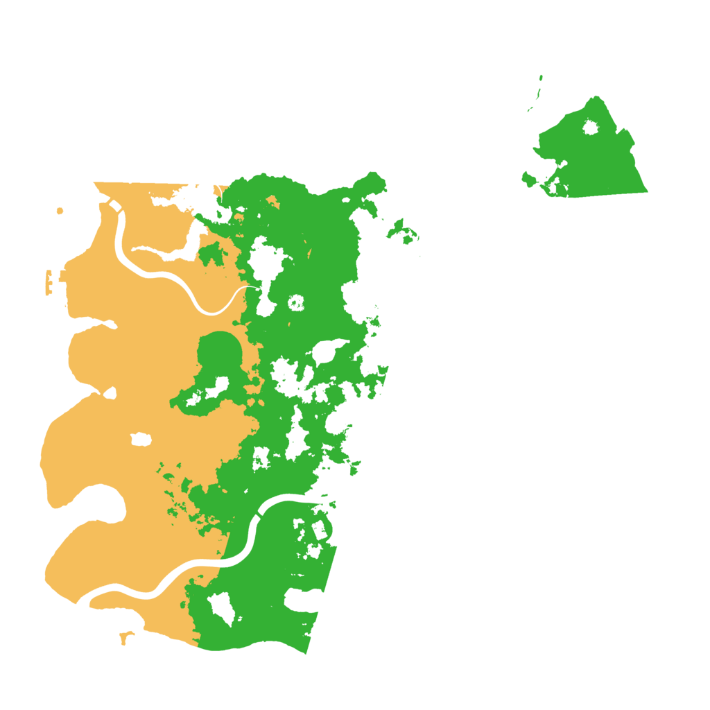 Biome Rust Map: Procedural Map, Size: 4250, Seed: 1483955177