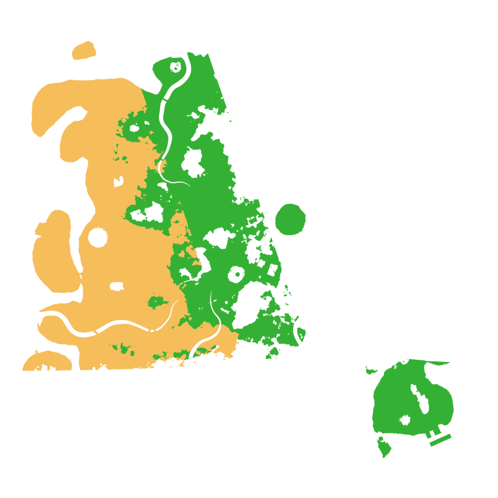 Biome Rust Map: Procedural Map, Size: 4500, Seed: 67234
