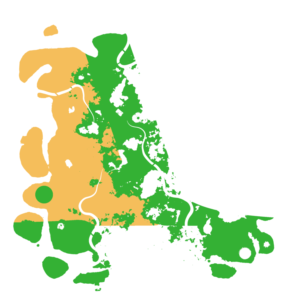 Biome Rust Map: Procedural Map, Size: 4500, Seed: 67234