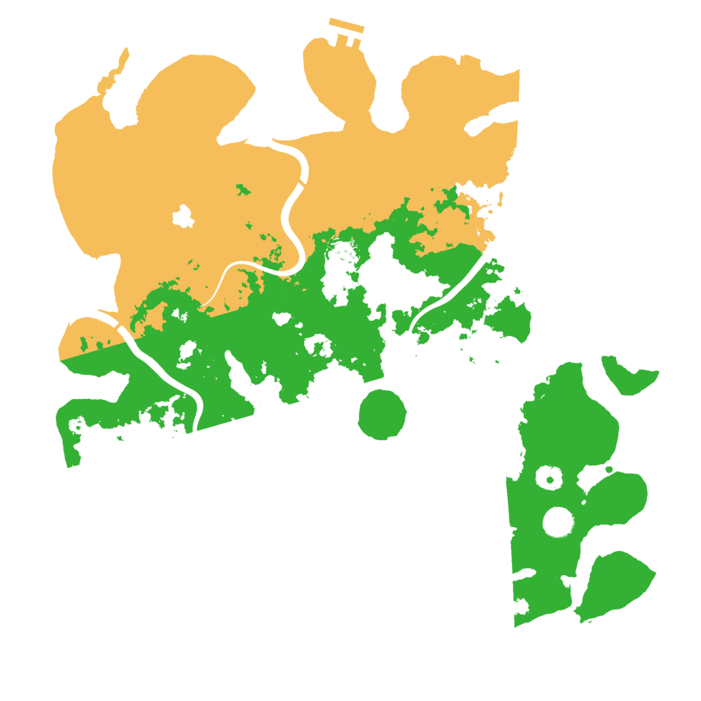 Biome Rust Map: Procedural Map, Size: 4000, Seed: 800099941