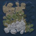 Thumbnail Rust Map: Procedural Map, Size: 4000, Seed: 800099941, 15 Monuments