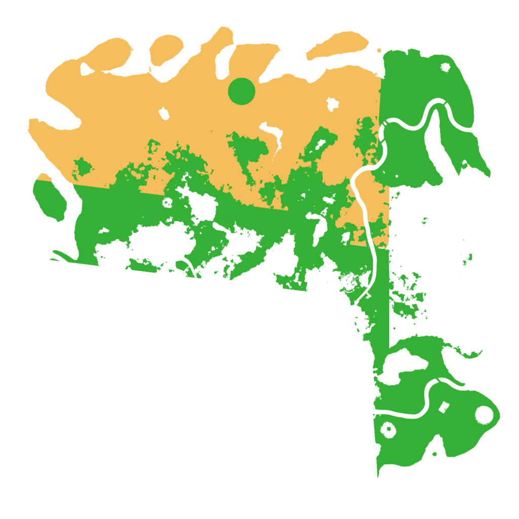 Biome Rust Map: Procedural Map, Size: 5025, Seed: 22569