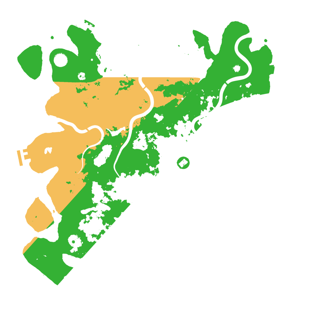 Biome Rust Map: Procedural Map, Size: 4000, Seed: 1640282880